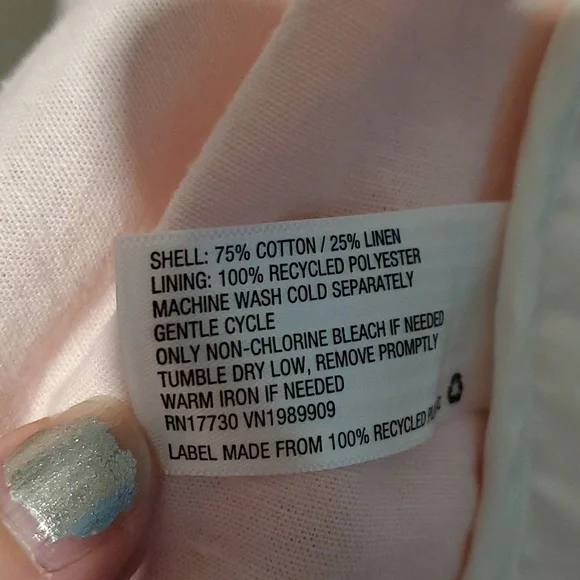 Pink Linen Blazer Sport Coat - Picture 7 of 7